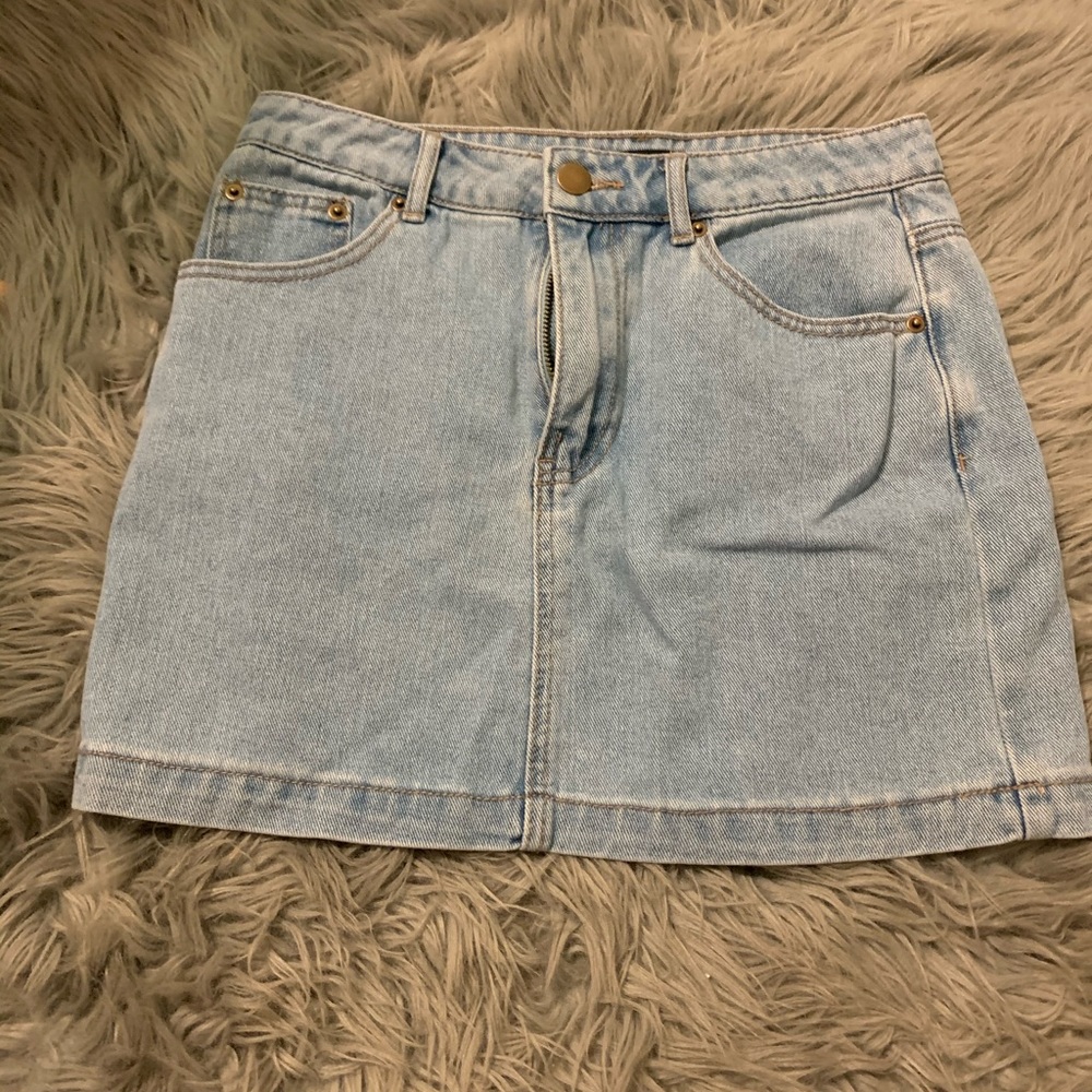 denim skirt